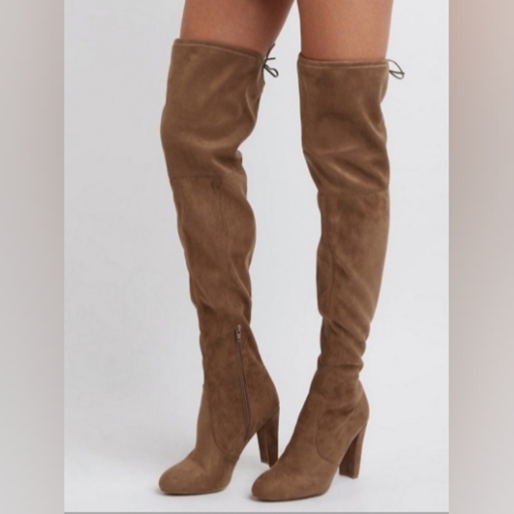 thigh high boots from Charlotte russe